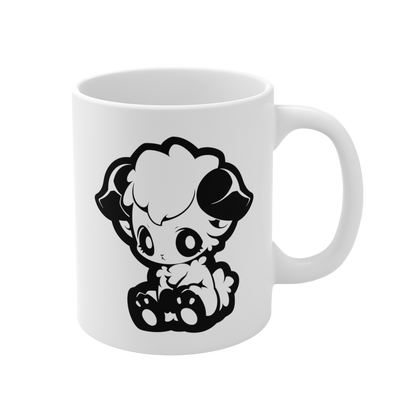 11 Oz Mug | Minimalism-Dog-001