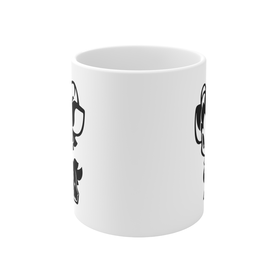 11 Oz Mug | Minimalism-Dog-007