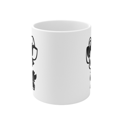 11 Oz Mug | Minimalism-Dog-007