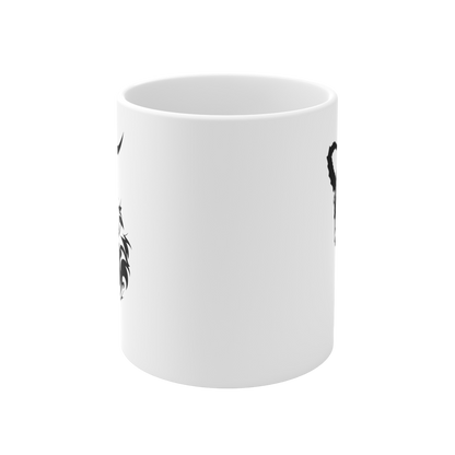 11 Oz Mug | Minimalism-Dog-011