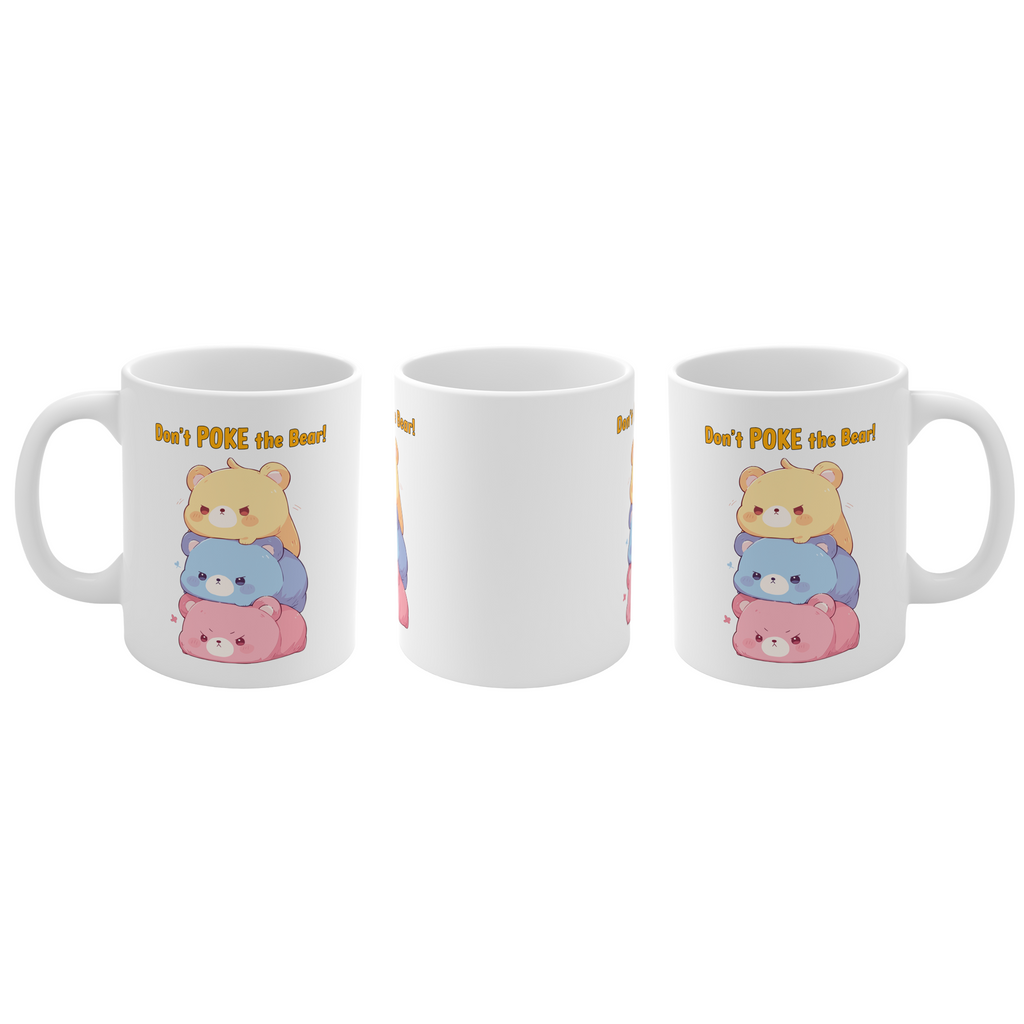 11盎司马克杯 | Kawaii-Bear-001
