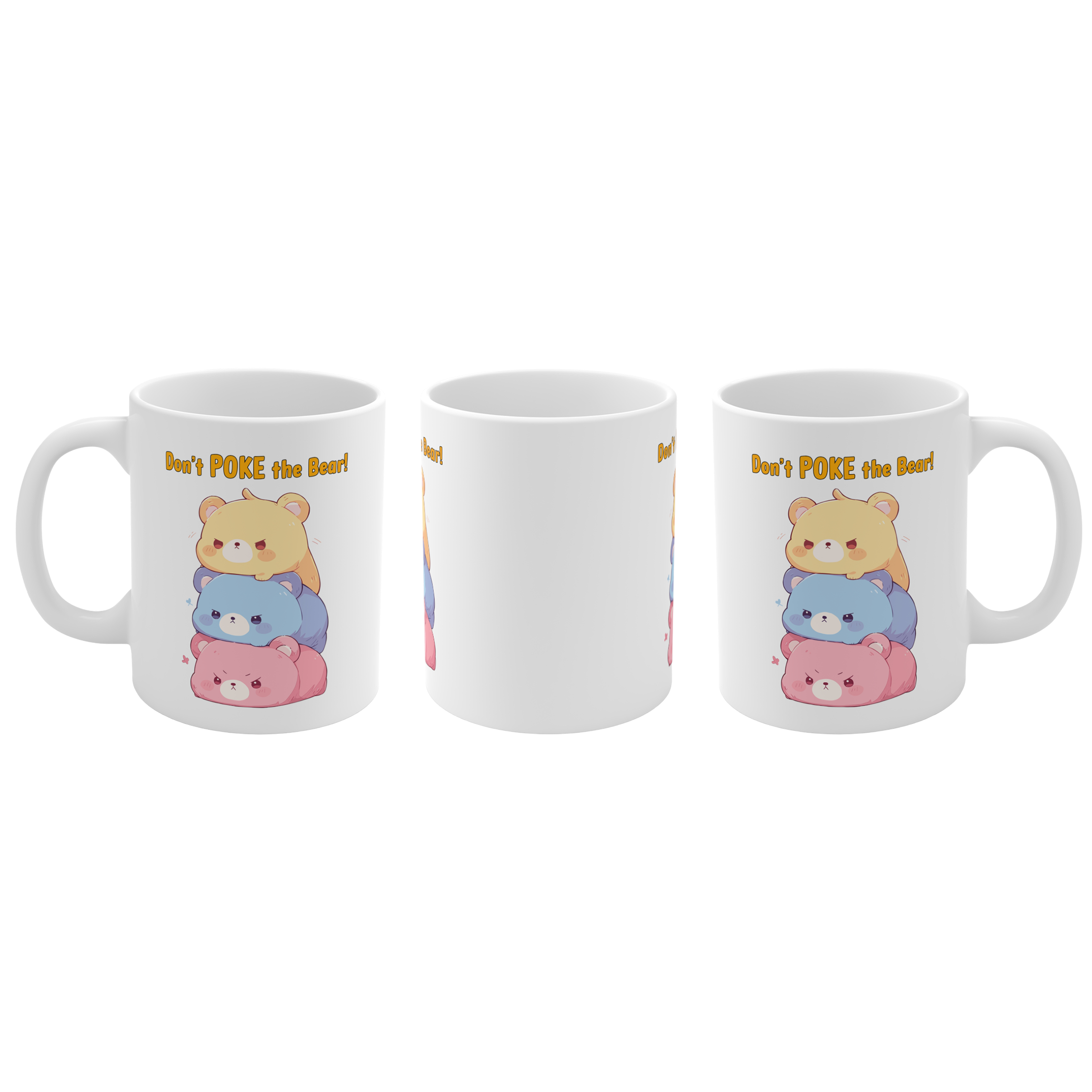 11盎司马克杯 | Kawaii-Bear-001