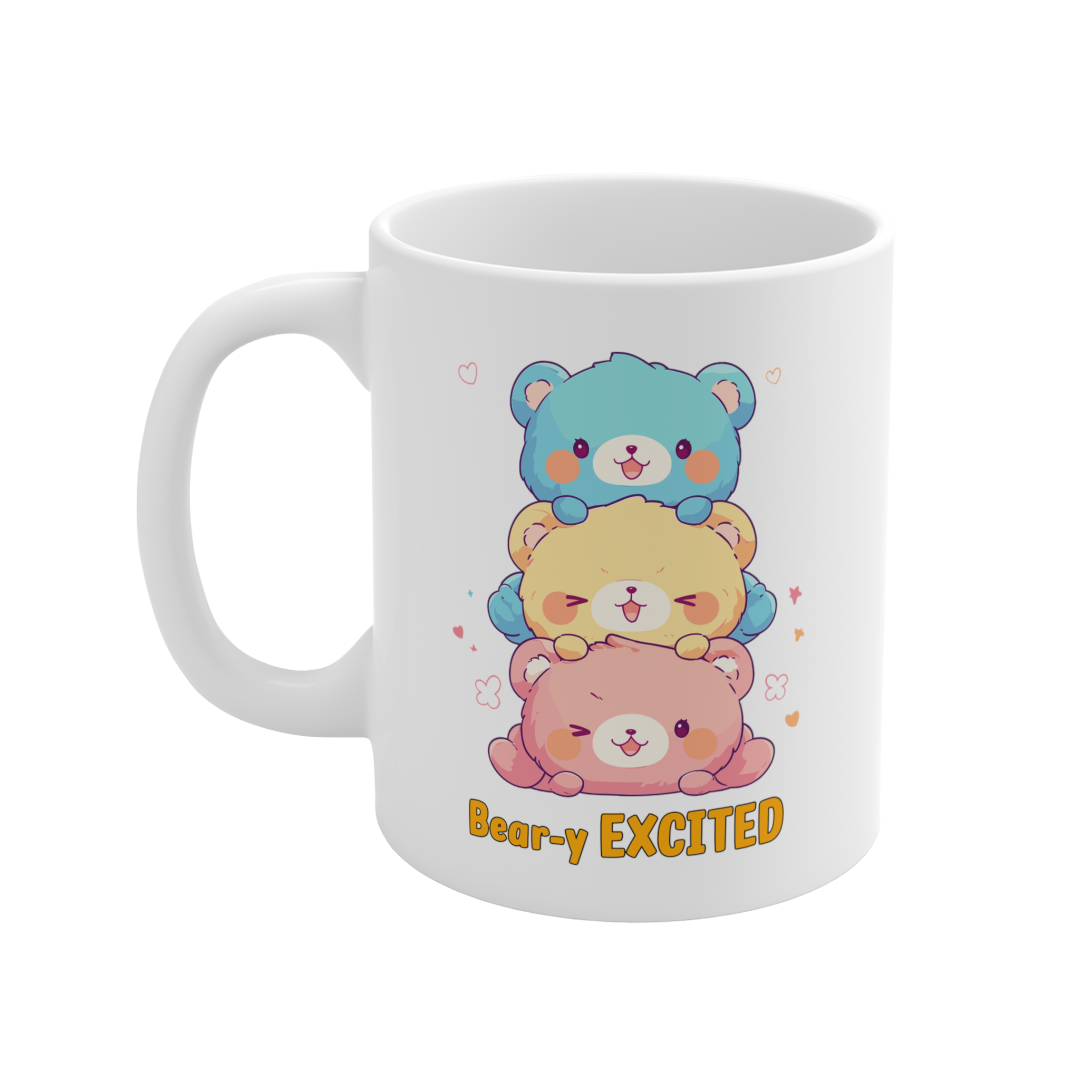 11盎司马克杯 | Kawaii-Bear-002