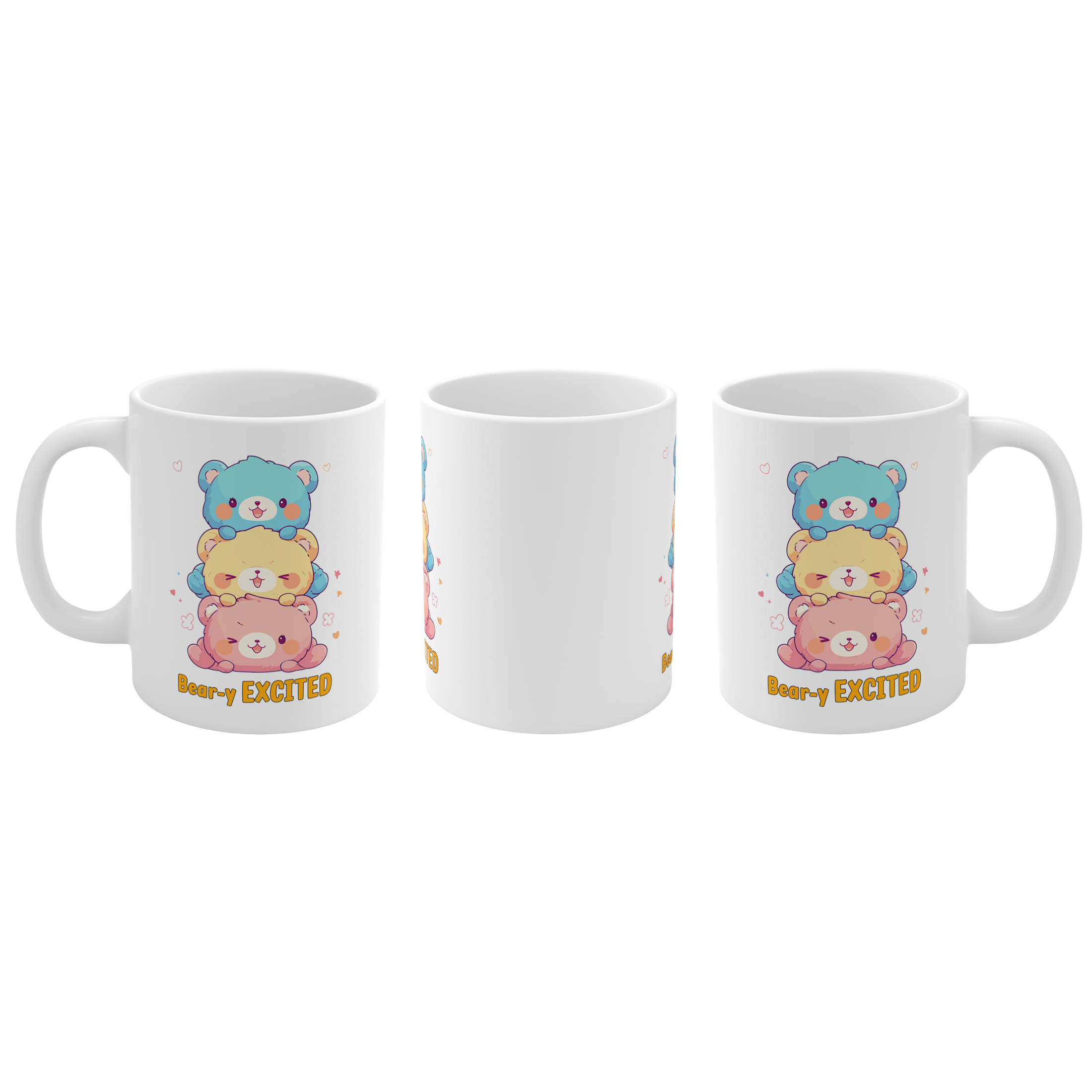 11盎司马克杯 | Kawaii-Bear-002