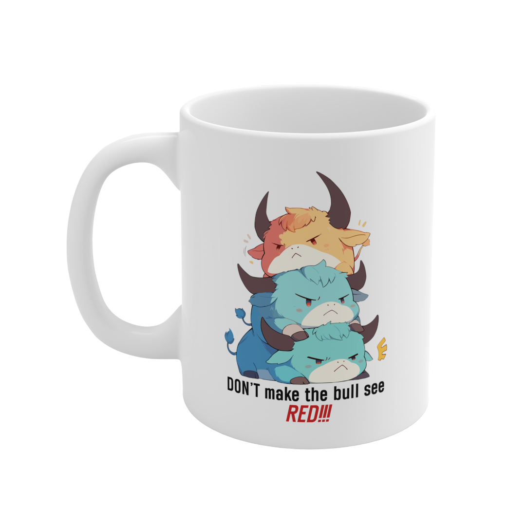 11 Oz Mug | Kawaii-Bull-001