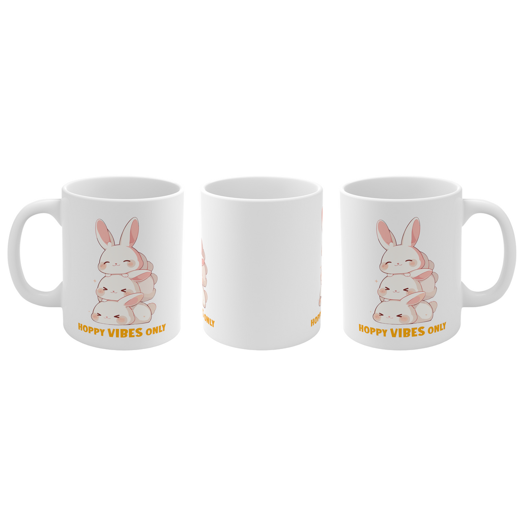 11盎司马克杯 | Kawaii-Bunny-002