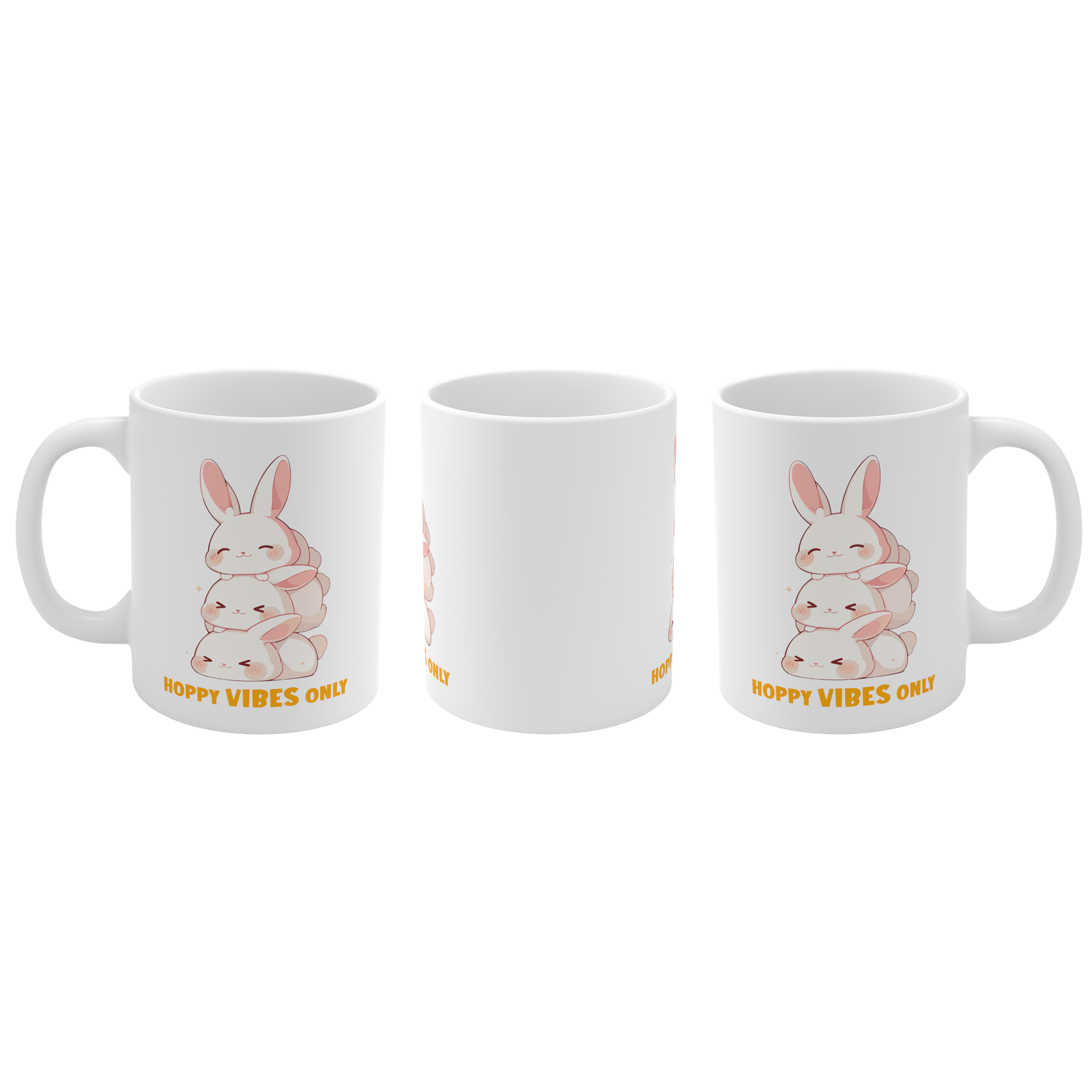 11盎司马克杯 | Kawaii-Bunny-002