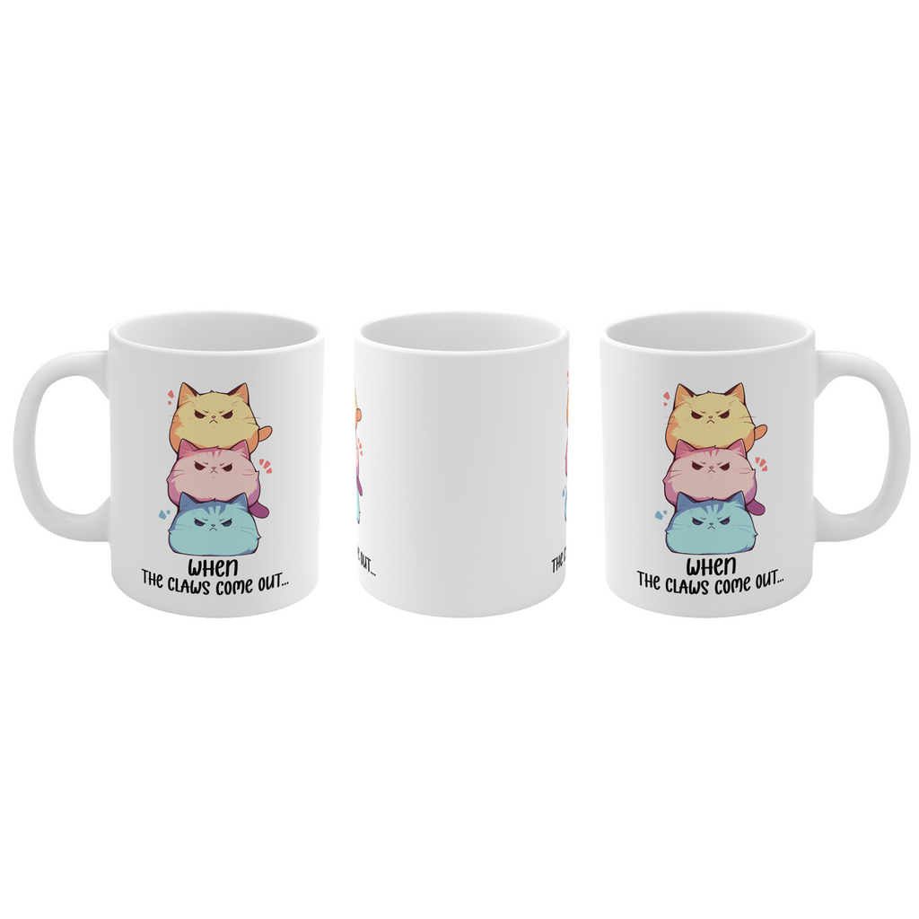 11盎司马克杯 | Kawaii-Cat-001