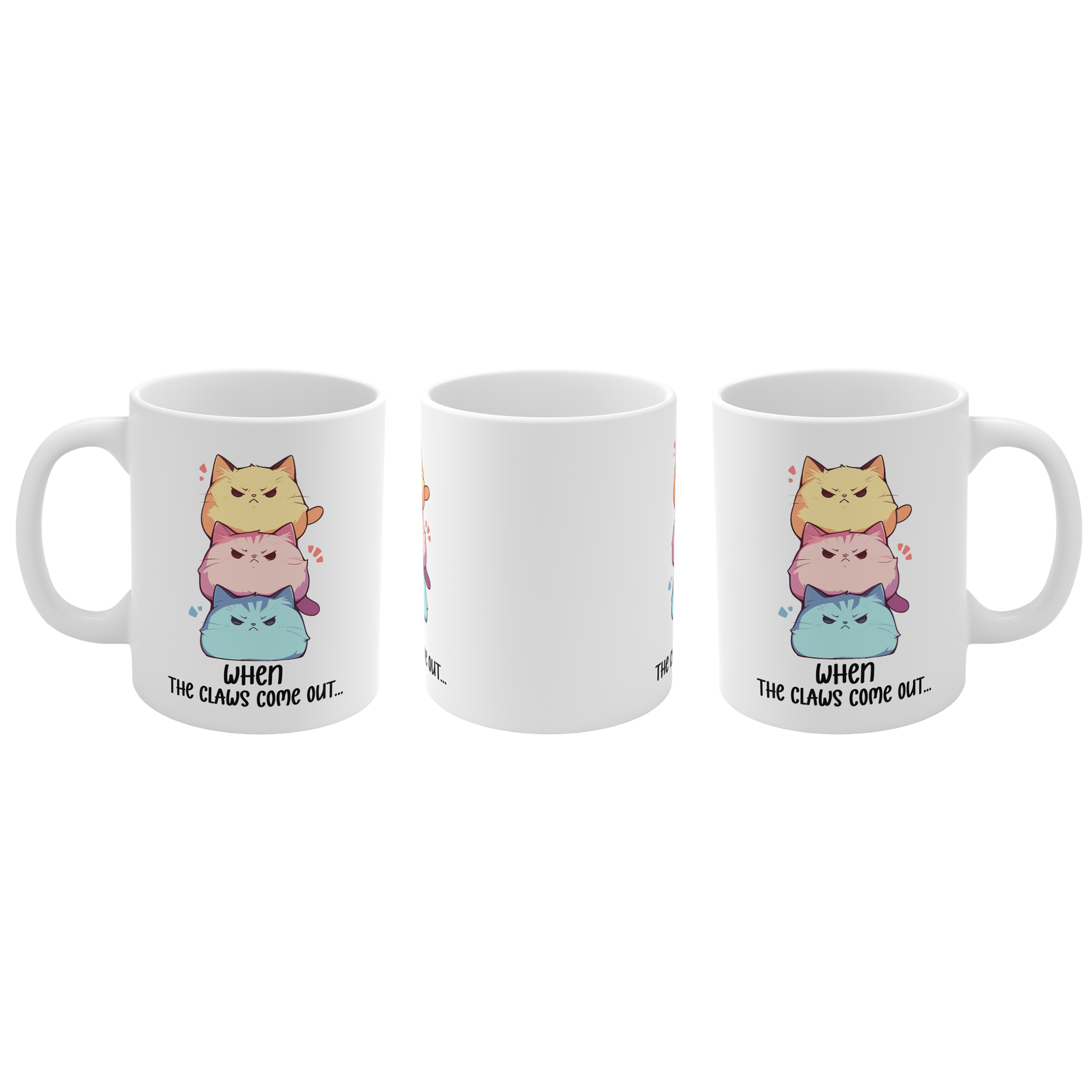 11盎司马克杯 | Kawaii-Cat-001