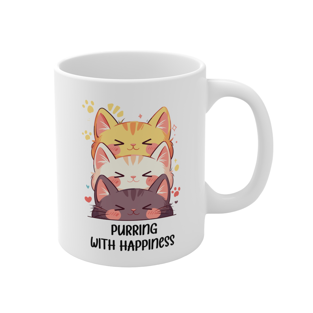 11 Oz Mug | Kawaii-Cat-002