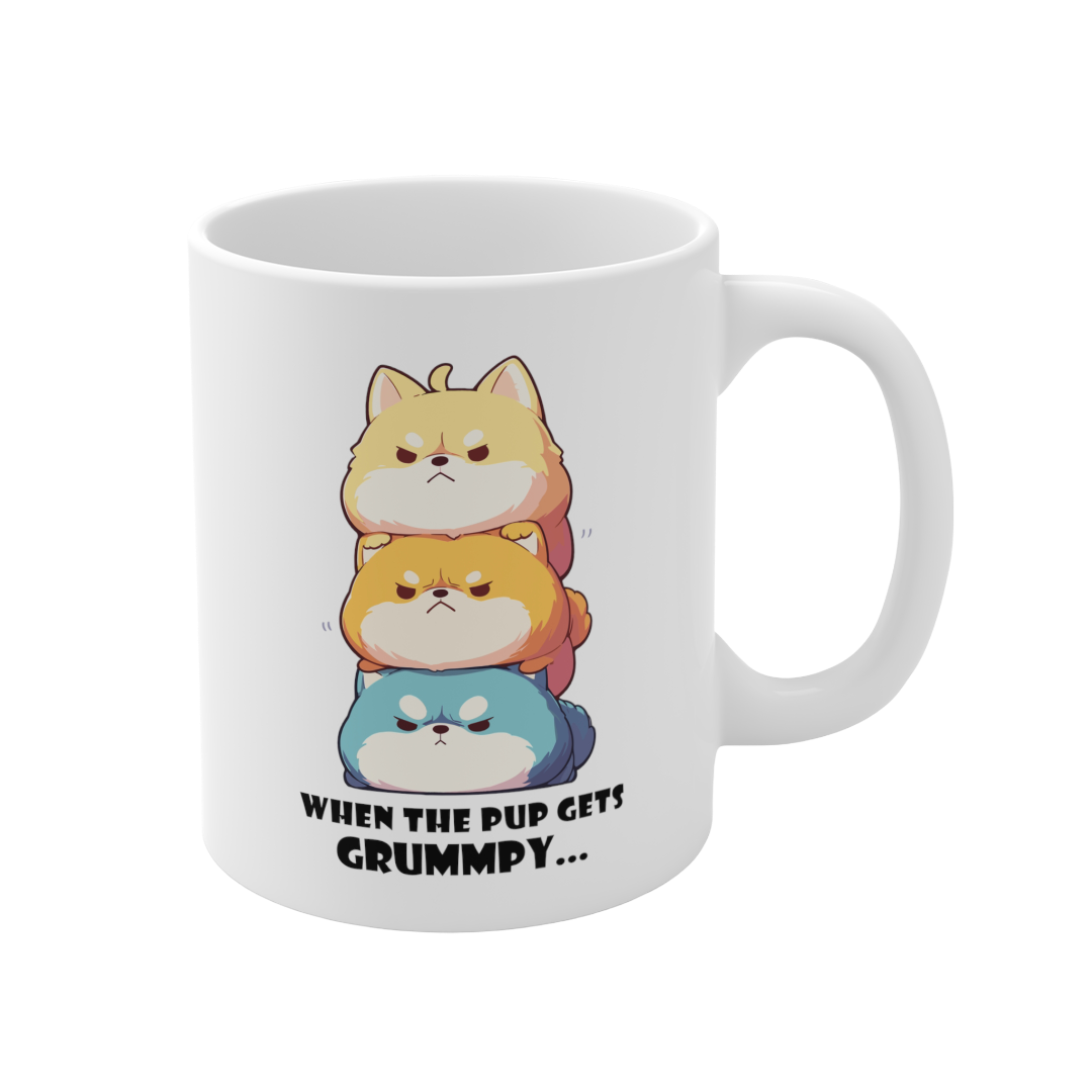 11 Oz Mug | Kawaii-Dog-001