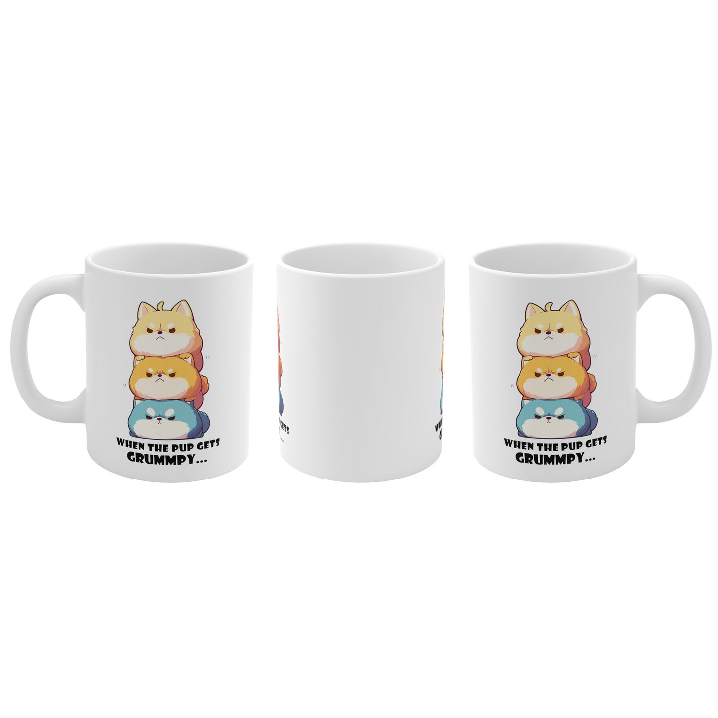 11 Oz Mug | Kawaii-Dog-001