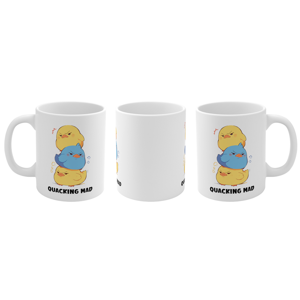 11盎司马克杯 | Kawaii-Duck-001
