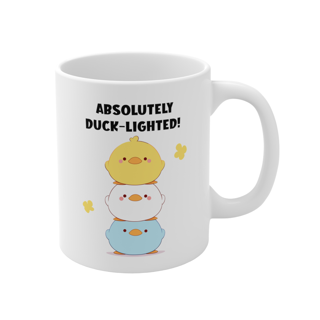 11盎司马克杯 | Kawaii-Duck-002