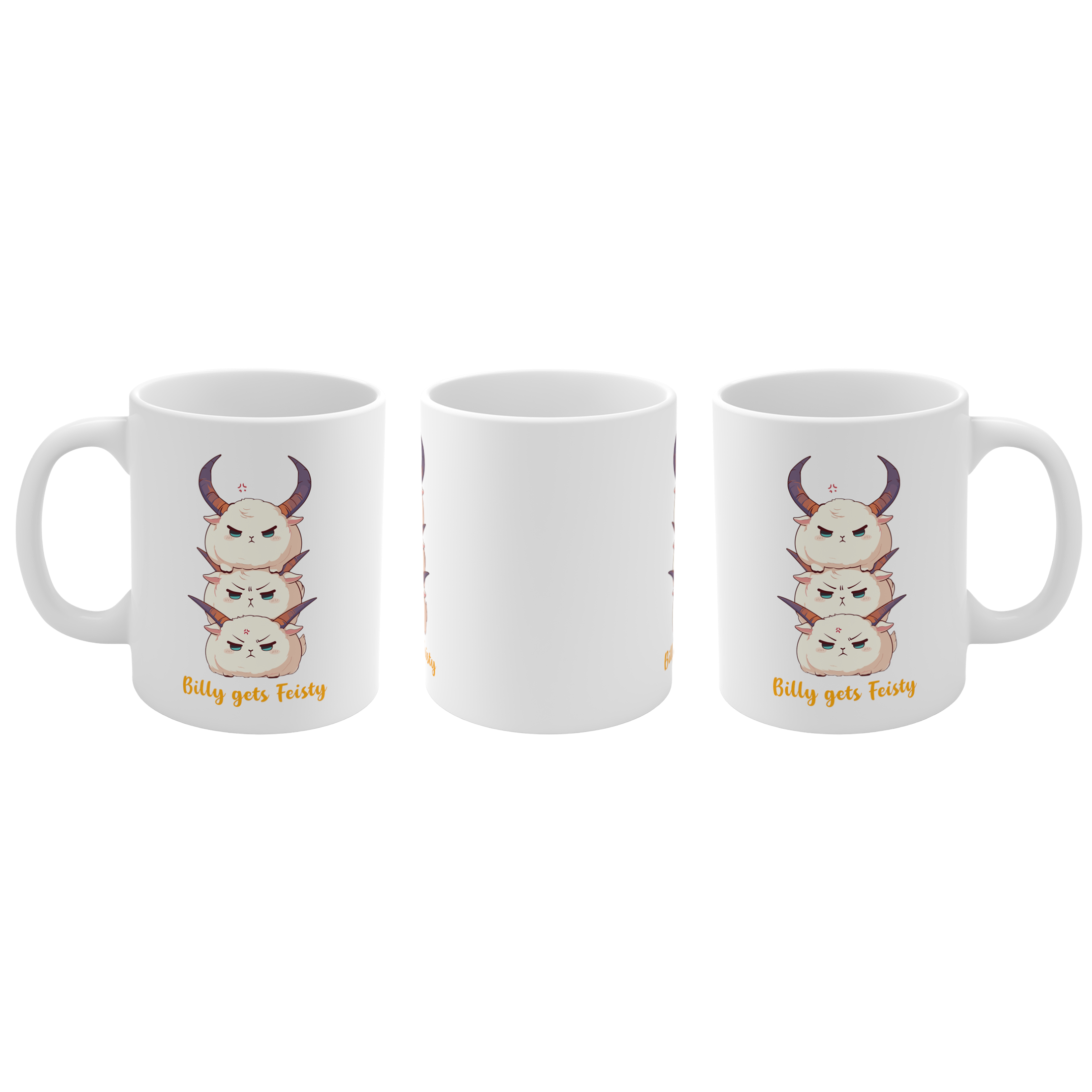 11盎司马克杯 | Kawaii-Goat-001