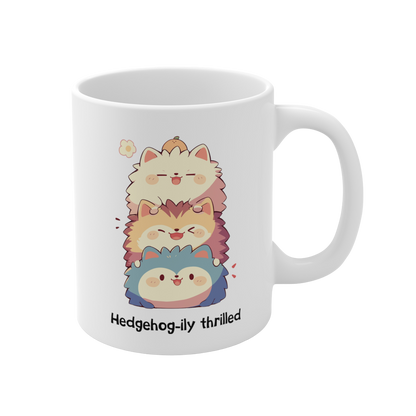 11 Oz Mug | Kawaii-Hedgehog-002