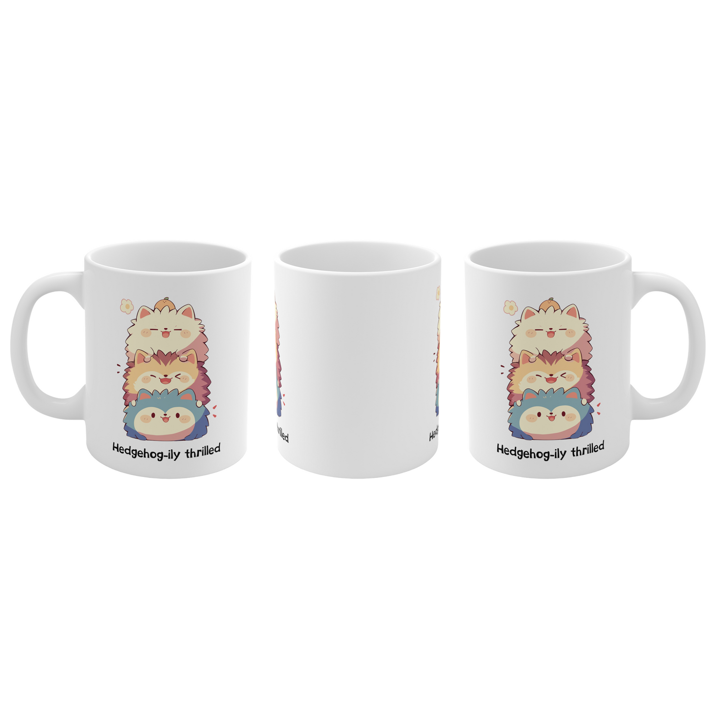 11 Oz Mug | Kawaii-Hedgehog-002