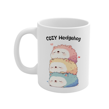 11 Oz Mug | Kawaii-Hedgehog-003