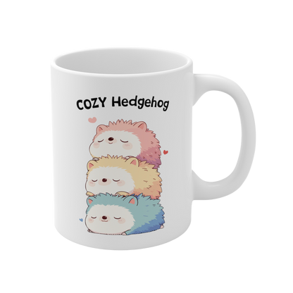 11 Oz Mug | Kawaii-Hedgehog-003