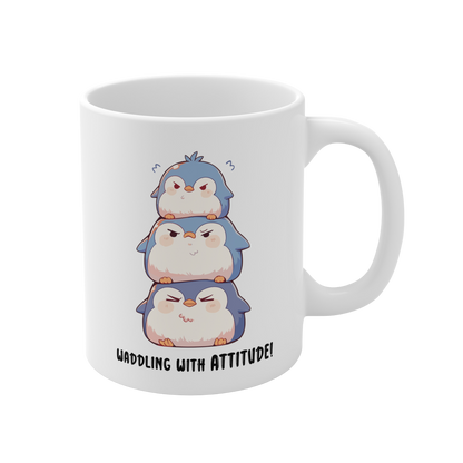 11 Oz Mug | Kawaii-Penguin-001