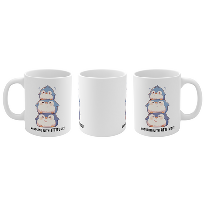 11 Oz Mug | Kawaii-Penguin-001