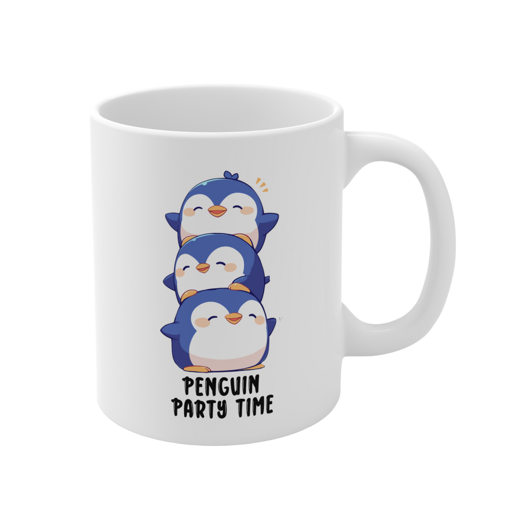 11盎司马克杯 | Kawaii-Penguin-002