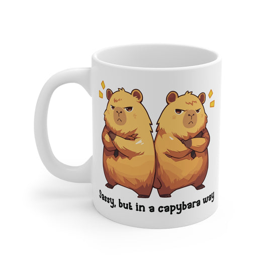 11 Oz Mug | Kawaii-Capybara-006