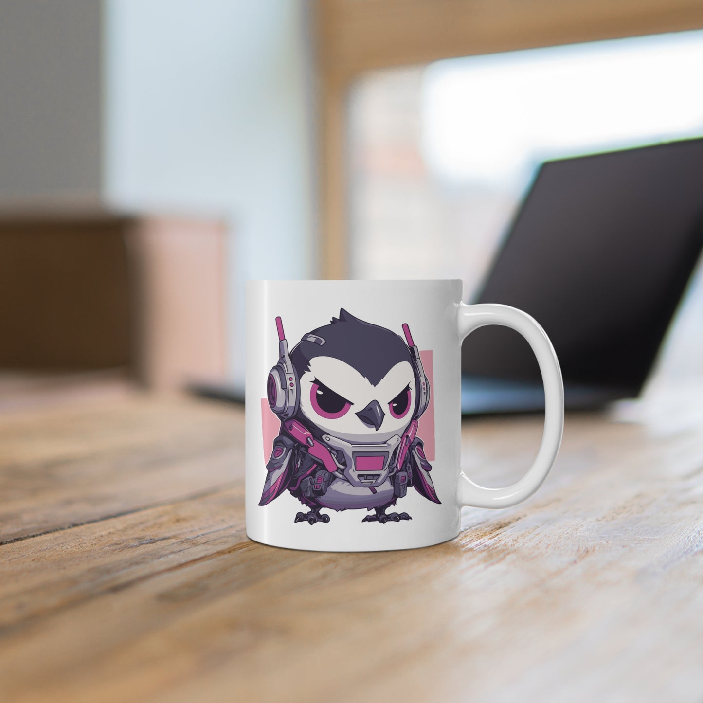 11 Oz Mug | Mascot-Penguin-002