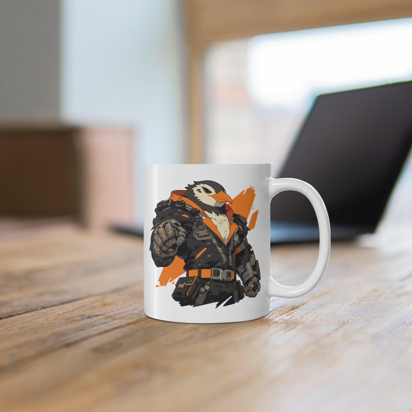 11 Oz Mug | Mascot-Penguin-008