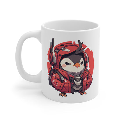 11 Oz Mug | Mascot-Penguin-009