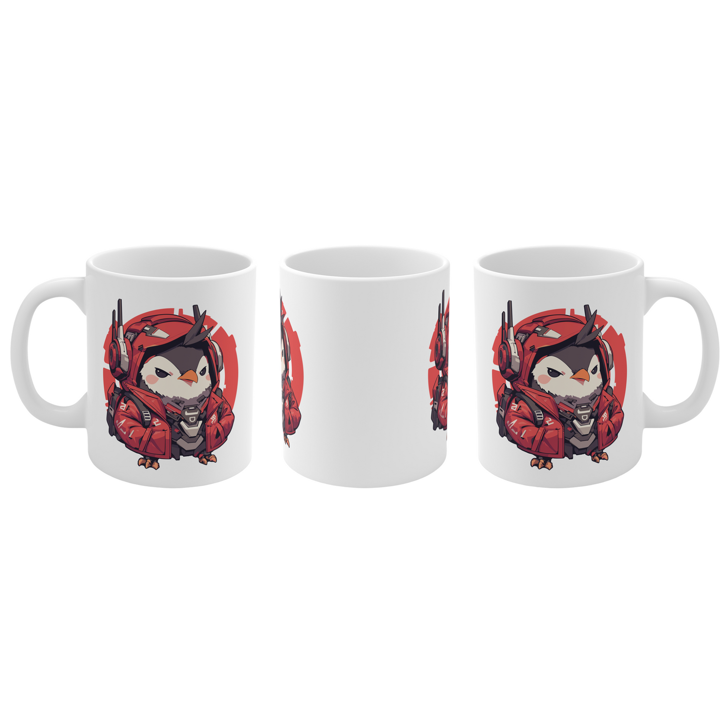 11 Oz Mug | Mascot-Penguin-009