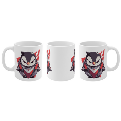 11 Oz Mug | Mascot-Penguin-010