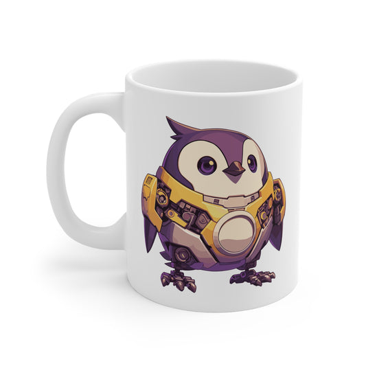 11 Oz Mug | Mascot-Penguin-013