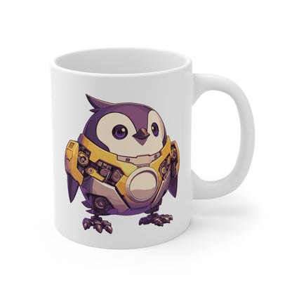 11 Oz Mug | Mascot-Penguin-013