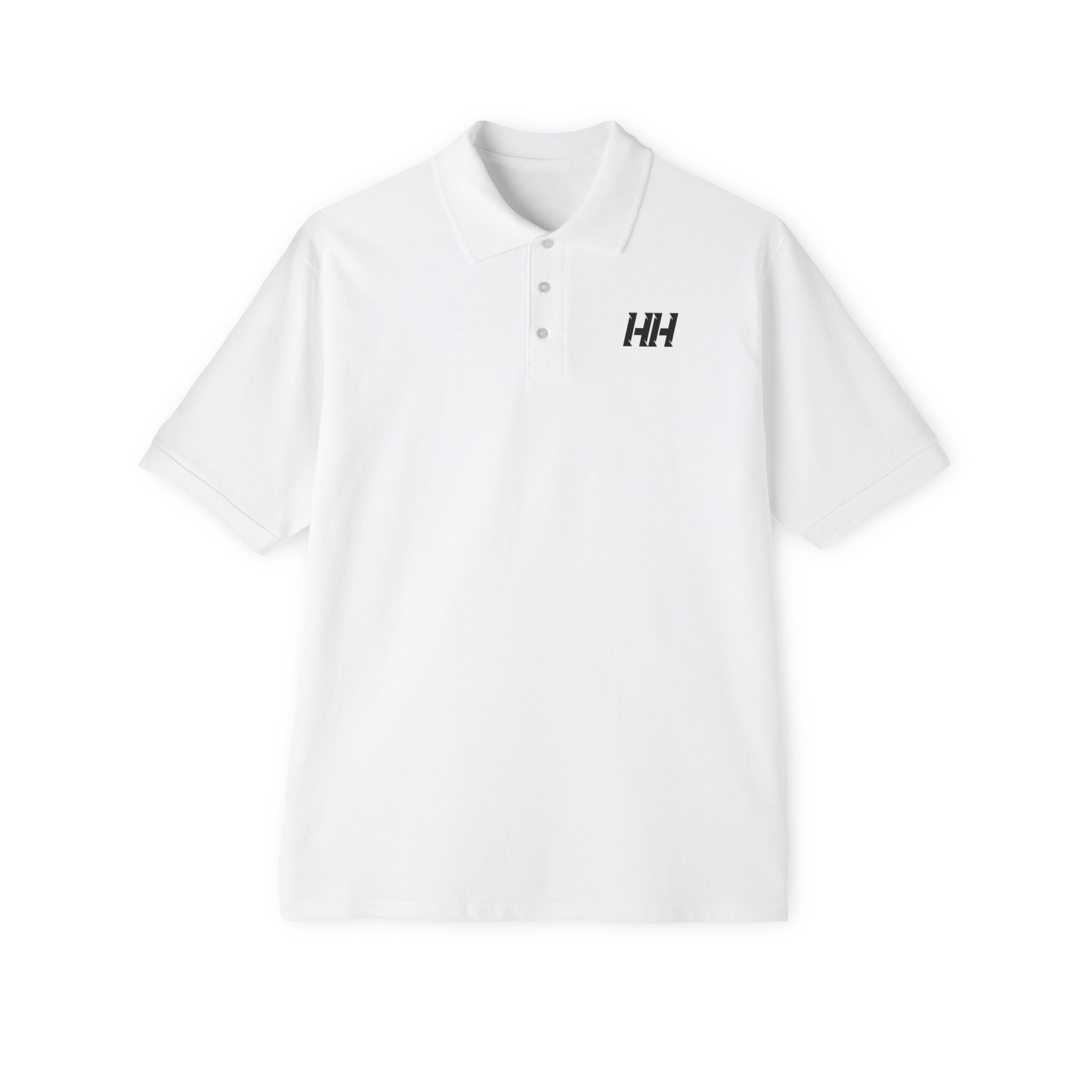 100% 纯棉珠地网眼 Polo 衫 | HH-DTF-001