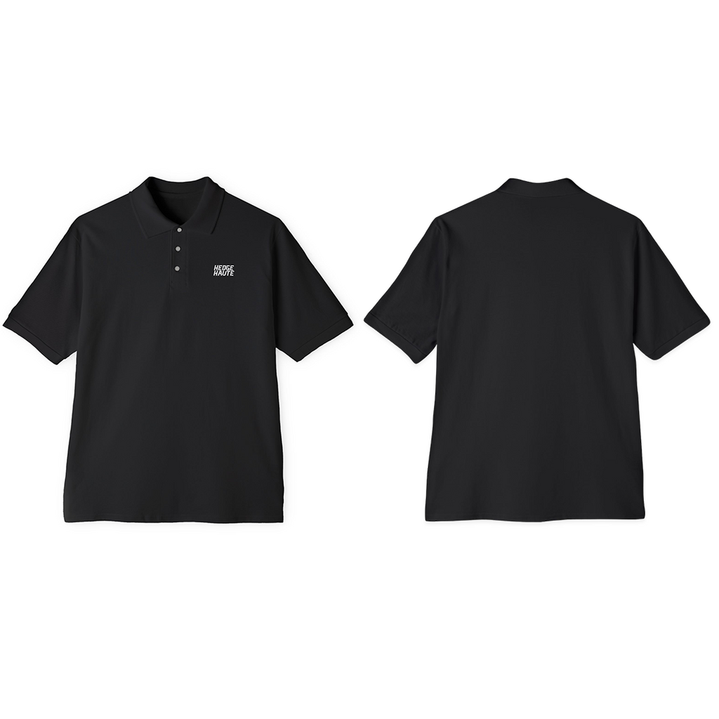 100% 纯棉珠地网眼 Polo 衫 | HH-DTF-002