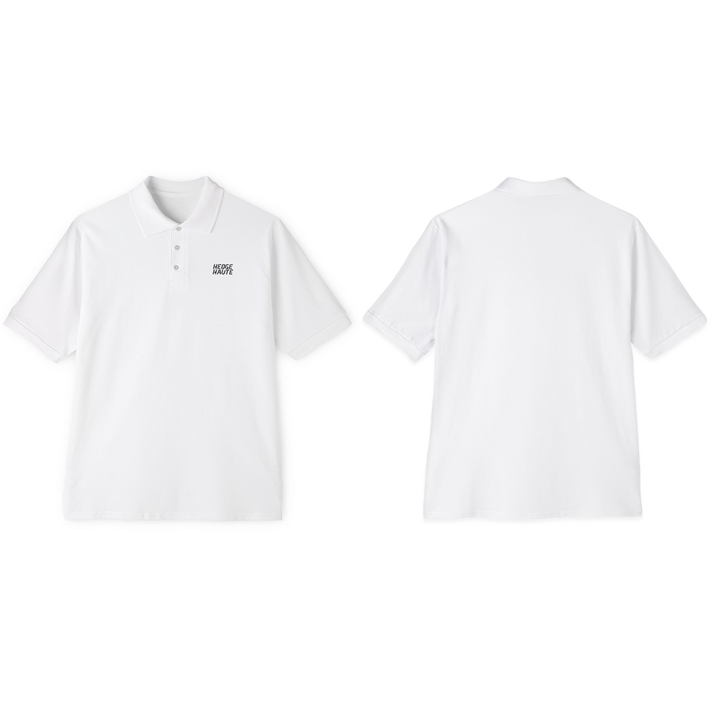 100% 纯棉珠地网眼 Polo 衫 | HH-DTF-002