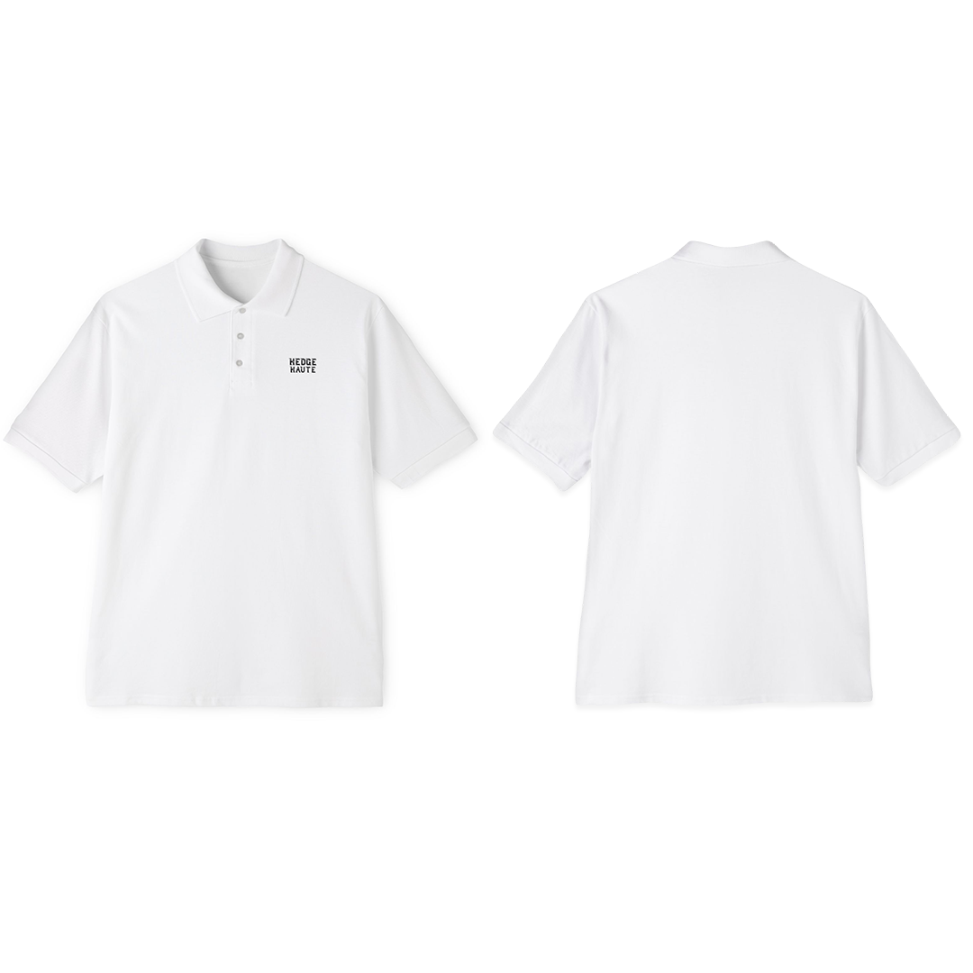 100% 纯棉珠地网眼 Polo 衫 | HH-DTF-200