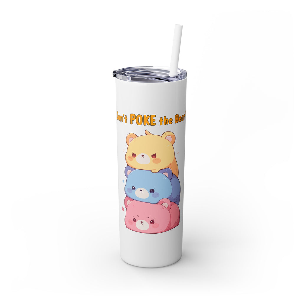 Kawaii，20盎司不锈钢防漏玻璃杯 T20-2405-Kawaii-Bear-001