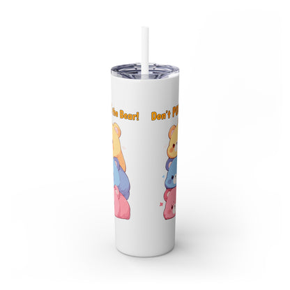 Kawaii, 20 Oz Tumbler, Stainless Steel, Leakproof T20-2405-Kawaii-Bear-001