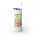 Kawaii，20盎司不锈钢防漏玻璃杯 T20-2405-Kawaii-Bear-003
