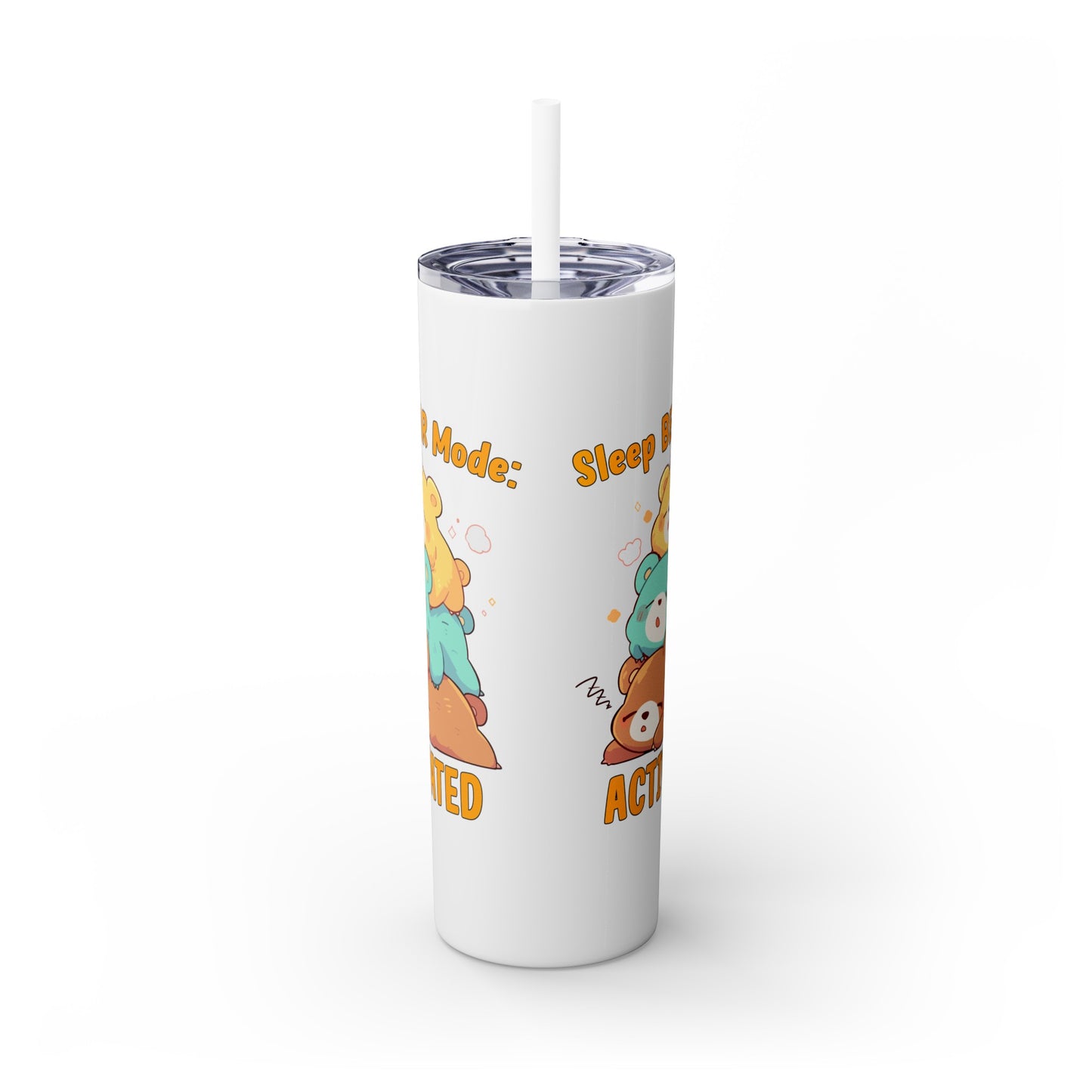 Kawaii, 20 Oz Tumbler, Stainless Steel, Leakproof T20-2405-Kawaii-Bear-003