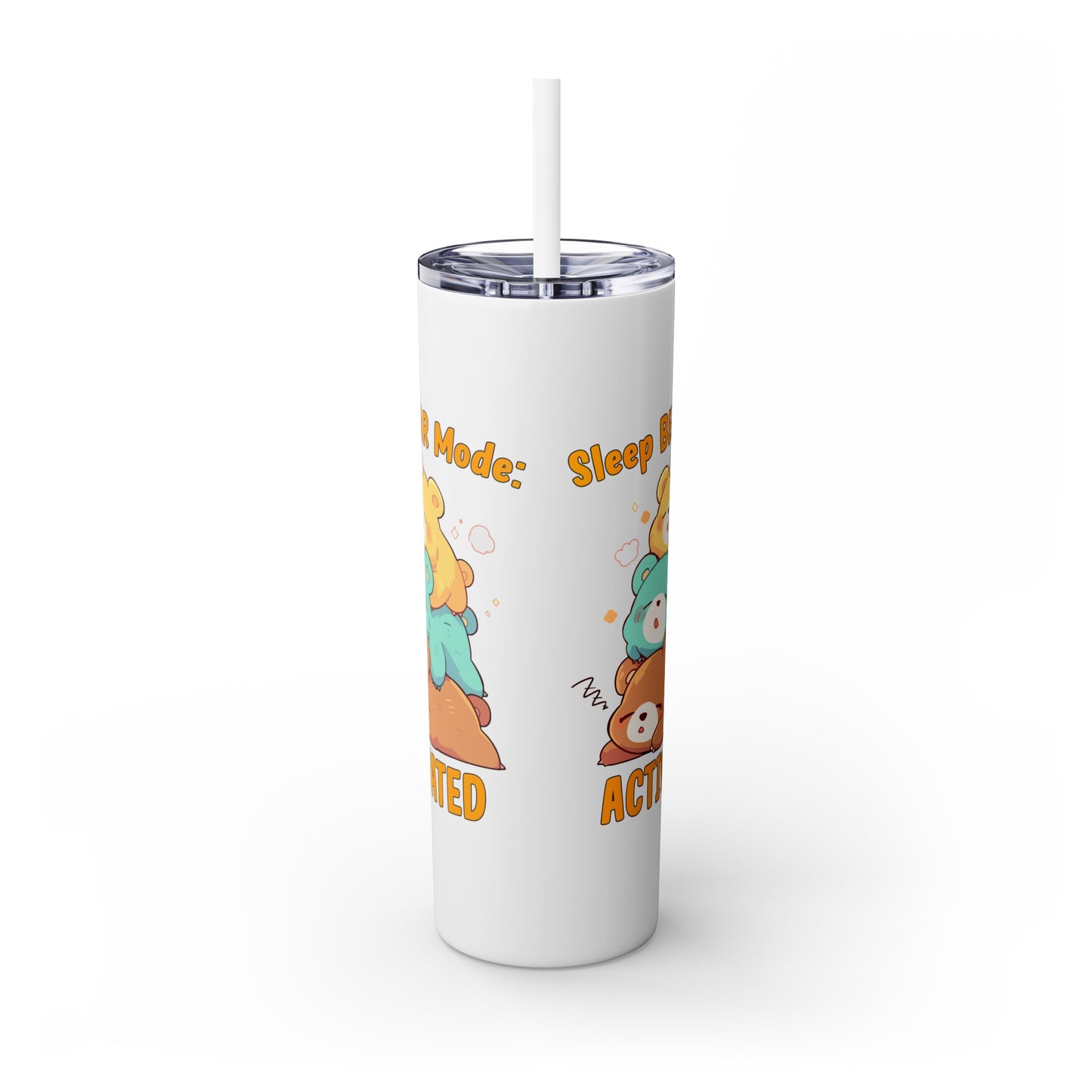 Kawaii, 20 Oz Tumbler, Stainless Steel, Leakproof T20-2405-Kawaii-Bear-003