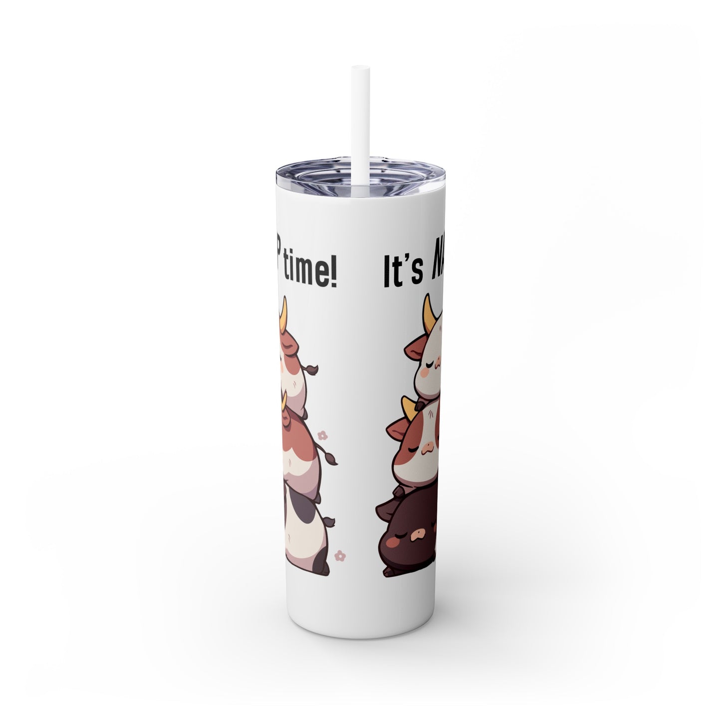 Kawaii, 20 Oz Tumbler, Stainless Steel, Leakproof T20-2405-Kawaii-Bull-003