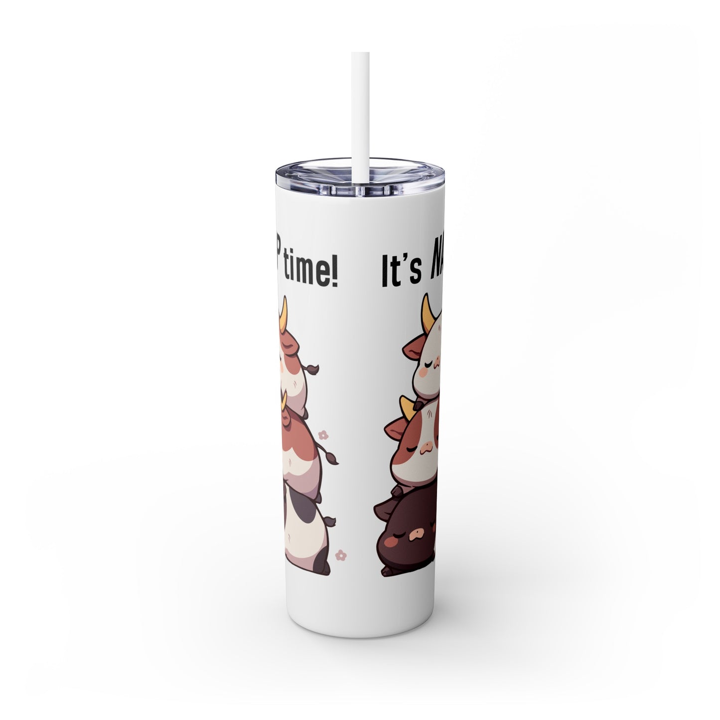 Kawaii, 20 Oz Tumbler, Stainless Steel, Leakproof T20-2405-Kawaii-Bull-003