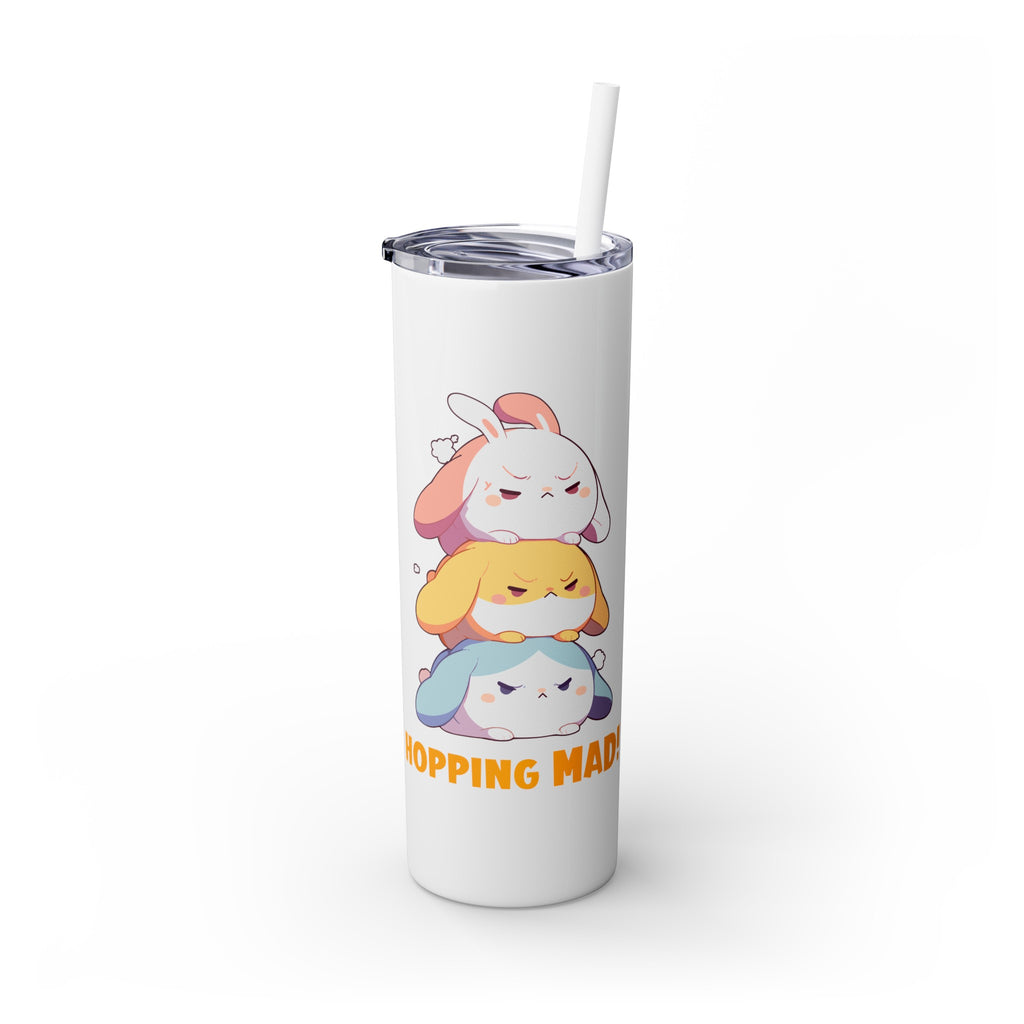 Kawaii，20盎司不锈钢防漏玻璃杯 T20-2405-Kawaii-Bunny-001