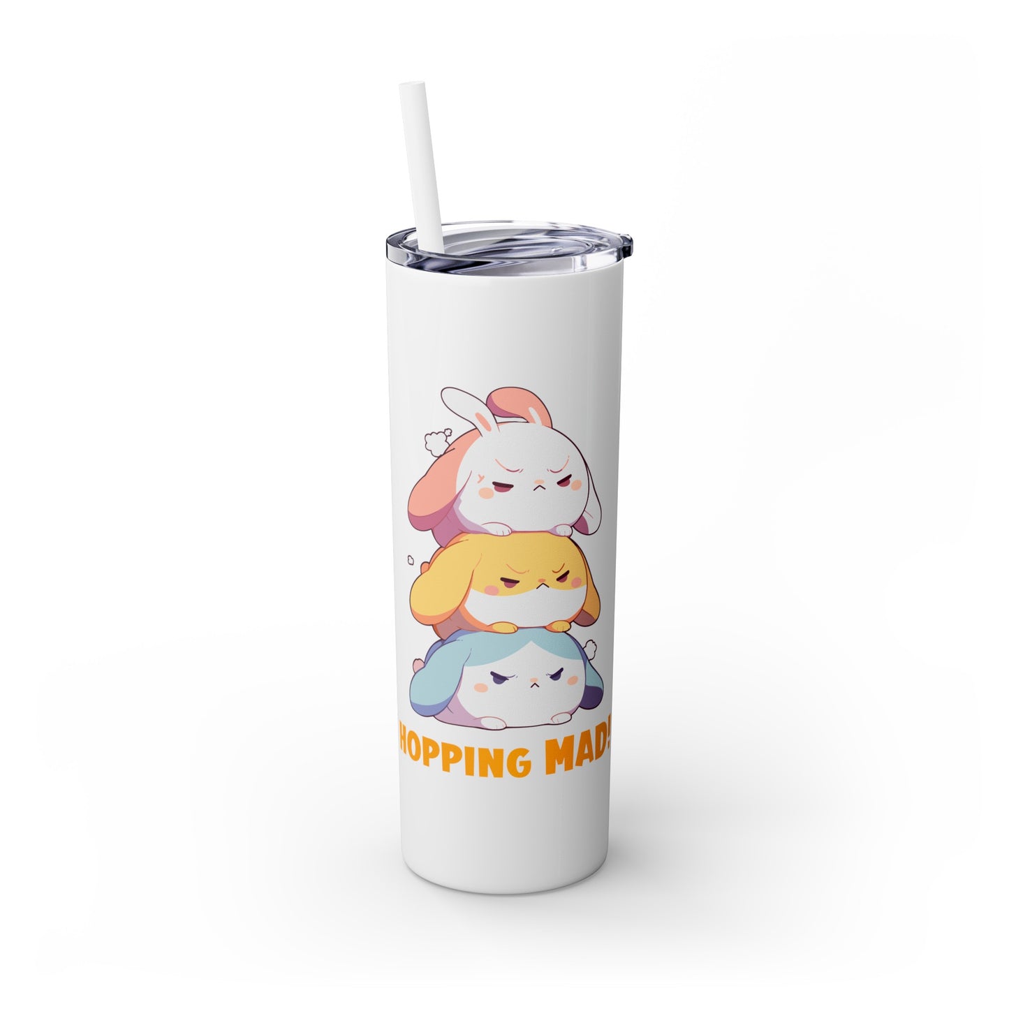 Kawaii, 20 Oz Tumbler, Stainless Steel, Leakproof T20-2405-Kawaii-Bunny-001