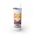 Kawaii，20盎司不锈钢防漏玻璃杯 T20-2405-Kawaii-Cat-002