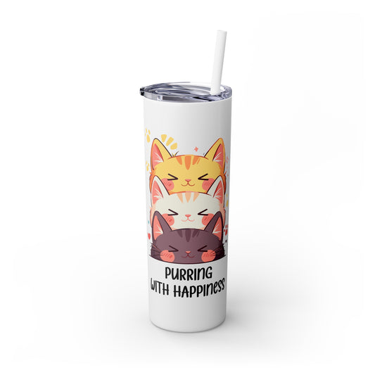 Kawaii, 20 Oz Tumbler, Stainless Steel, Leakproof T20-2405-Kawaii-Cat-002