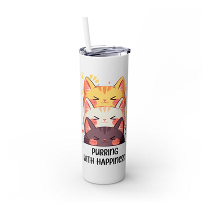 Kawaii, 20 Oz Tumbler, Stainless Steel, Leakproof T20-2405-Kawaii-Cat-002